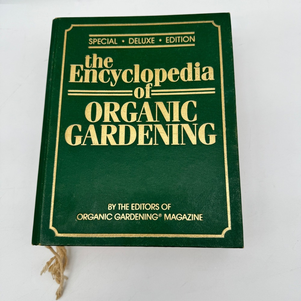 Vintage 1978 The Encyclopedia of Organic Gardening Special Deluxe Edition